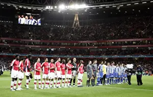 Arsenal V FC Porto 2008-09 Prints: Arsenal vs Porto: 4-0 Victory in UEFA Champions League Group Stage