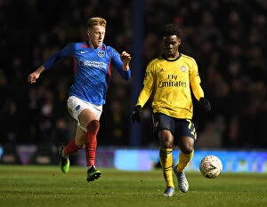 Portsmouth v Arsenal FA Cup 5th Rd 2020 Collection: Arsenal vs. Portsmouth: FA Cup Fifth Round Clash at Fratton Park, March 2020