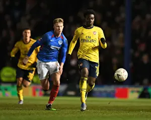 Portsmouth V Arsenal FA Cup 5th Rd 2020 Prints: Arsenal vs. Portsmouth: FA Cup Fifth Round Clash at Fratton Park, March 2020