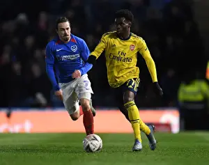 Portsmouth V Arsenal FA Cup 5th Rd 2020 Prints: Arsenal vs. Portsmouth: FA Cup Fifth Round Clash at Fratton Park, March 2020