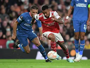 Arsenal V PSV Eindhoven 2022-23 Prints: Arsenal vs PSV Eindhoven: Europa League Showdown at Emirates Stadium (2022-23)