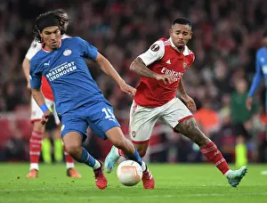 Arsenal vs PSV Eindhoven: Gabriel Jesus Closes In at Emirates Stadium - UEFA Europa League 2022-23