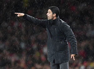 Arsenal v PSV Eindhoven 2023-24 Collection: Arsenal vs. PSV Eindhoven: Mikel Arteta Leads Gunners in 2023-24 Champions League Clash