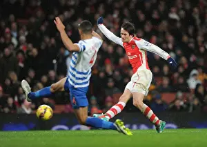 Arsenal V Queens Park Rangers 2014-15 Prints: Arsenal vs. Queens Park Rangers: Premier League Battle at Emirates Stadium (December 2014)