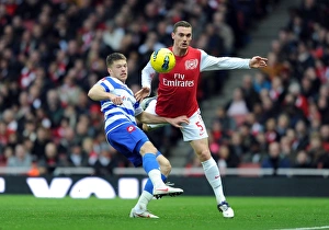 Arsenal V Queens Park Rangers 2011-12 Prints: Arsenal vs. Queens Park Rangers: Vermaelen vs. Mackie in Intense Premier League Clash