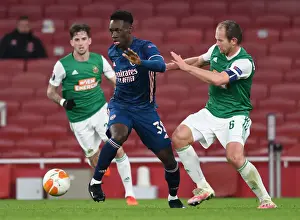 Arsenal vs Rapid Wien: Tense Moment in UEFA Europa League Clash