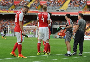 Lens V Arsenal 2016-17 Prints: Arsenal vs RC Lens: 2016 Pre-Season Clash