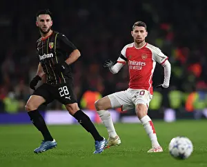 Arsenal V RC Lens 2023-24 Prints: Arsenal vs RC Lens: Jorginho's Clash in Group B - UEFA Champions League 2023/24