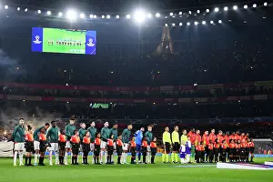 Arsenal vs RC Lens: UEFA Champions League 2023/24 - Pre-Match Line-Up at Emirates Stadium