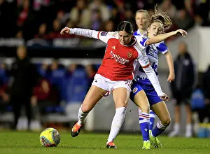 Reading Women V Arsenal Women - Conti Cup 2023-24 Prints: Arsenal vs. Reading: FA Women's League Cup Showdown - Kyra Cooney-Cross vs