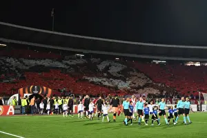 Red Star Belgrade V Arsenal 2017-18 Prints: Arsenal vs. Red Star: Europa League Showdown at Rajko Mitic Stadium, Belgrade