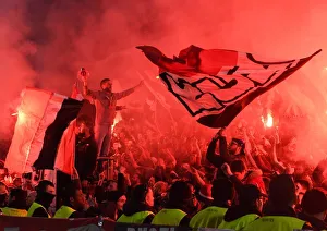 Arsenal vs Rennes: Fan Clash in Europa League Match, Rennes, France - March 2019
