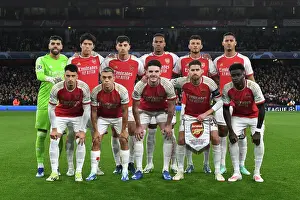 Arsenal vs Sevilla: Arsenal Team Photo - UEFA Champions League 2023/24, Emirates Stadium