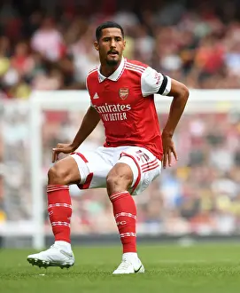 Arsenal vs Sevilla: Emirates Cup 2022 - Saliba in Action