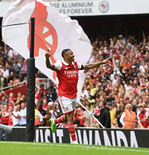 Arsenal V Sevilla - Emirates Cup 2022 Prints: Arsenal vs Sevilla: Gabriel Jesus Scores in Emirates Cup Pre-Season Friendly