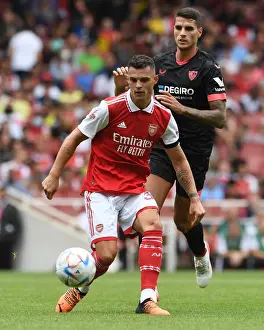 Arsenal vs Sevilla: Granit Xhaka vs Erik Lamela - Emirates Cup 2022 Clash