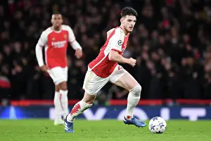 Arsenal V Sevilla 2023-24 Prints: Arsenal vs Sevilla: Group B - UEFA Champions League 2023/24: Declan Rice in Action