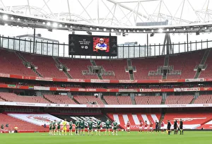 Arsenal vs Sheffield United: Silent Tribute to Metropolitan Police Sergeant Matt Ratana - Premier League 2020-21 (Behind Closed Doors)