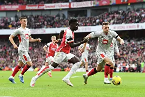 Arsenal vs Sheffield United: Bukayo Saka vs Jack Robinson Battle at Emirates Stadium (2023-24)