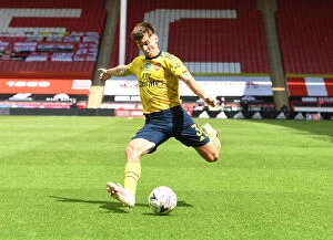 Sheffield United v Arsenal - FA Cup 2019-20 Collection: Arsenal vs Sheffield United: FA Cup Quarterfinal Showdown at Bramall Lane