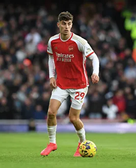 Arsenal vs Sheffield United: Kai Havertz in Action, Premier League 2023-24
