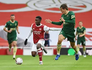 Arsenal vs Sheffield United: Nketiah Clashes with Berge in Empty Emirates Stadium, Premier League 2020-21