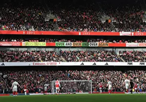 Arsenal vs Sheffield United: North Bank Stand at Emirates Stadium, Premier League 2023-24