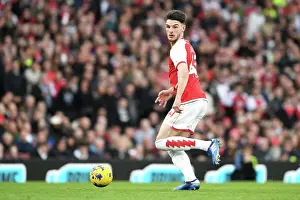 Arsenal V Sheffield United 2023-24 Prints: Arsenal vs Sheffield United: Rice Controls the Midfield, Premier League 2023-24