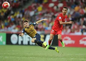 Arsenal V Singapore XI Prints: Arsenal vs Singapore XI: Battle at the Singapore National Stadium