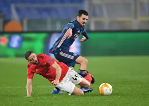 SL Benfica V Arsenal 2020-21 Prints: Arsenal vs. SL Benfica: Europa League Clash at Stadio Olimpico, Rome (2021)