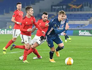 Arsenal vs. SL Benfica: Europa League Clash at Stadio Olimpico, Rome (February 2021)