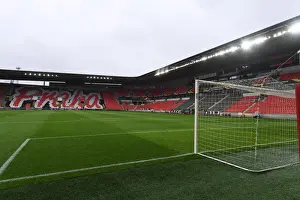 Arsenal vs Slavia Prague: UEFA Europa League Quarterfinal - Empty Eden Arena, Prague, Czech Republic, 2021