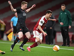 Arsenal vs Slavia Praha: Empty Emirates Stadium - Cedric vs Zima Clash in UEFA Europa League Quarterfinal Amid Pandemic Restrictions