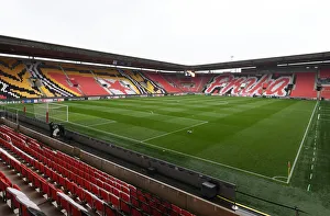 Arsenal vs Slavia Praha: Empty Eden Arena, UEFA Europa League Quarterfinal (April 2021)