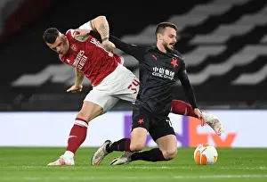 Arsenal vs Slavia Praha: Granit Xhaka Clashes in Empty Europa League Quarterfinal