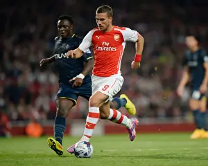 Arsenal V Southampton, League Cup 2014/15 Prints: Arsenal vs Southampton: Capital One Cup Battle at Emirates Stadium