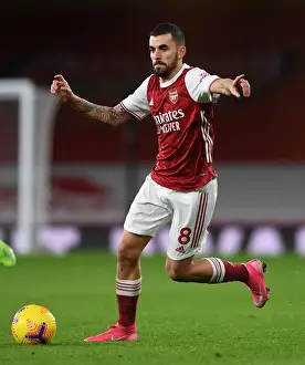 Arsenal V Southampton 2020-21 Prints: Arsenal vs Southampton: Dani Ceballos in Action at Emirates Stadium (Premier League 2020-21)