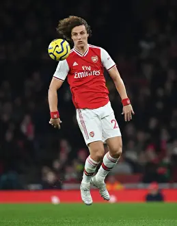 Arsenal vs Southampton: David Luiz in Action at the Emirates Stadium, Premier League 2019-20