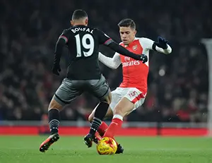 Arsenal V Southampton EFL Cup 2016-17 Prints: Arsenal vs Southampton: EFL Cup Quarter-Final Battle at Emirates Stadium
