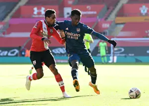 Arsenal vs Southampton: FA Cup Fourth Round Clash Amid Pandemic - Nketiah Shields Ball