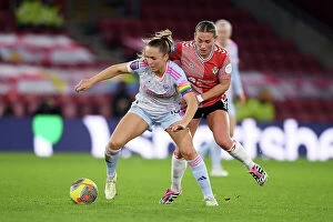 Images Dated 23rd November 2023: Arsenal vs Southampton: FA Women's Continental Tyres League Cup Clash at St. Mary's Stadium