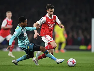 Arsenal V Southampton 2022-23 Prints: Arsenal vs. Southampton: Fabio Vieira vs