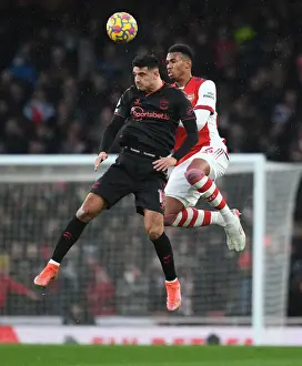 Arsenal vs Southampton: Gabriel Magalhaes Clashes with Armando Broja in Intense Premier League Showdown