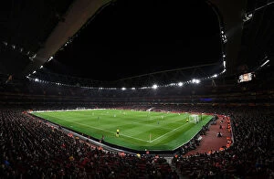 Images Dated 8th November 2018: Arsenal vs. Sporting CP: Europa League Showdown at Emirages Stadium, London