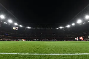 Arsenal V Sporting Clube De Portugal 2018-19 Prints: Arsenal vs Sporting CP: Pre-Match Atmosphere at Emirates Stadium