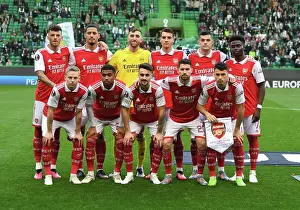 Sporting Lisbon V Arsenal 2022-23 Prints: Arsenal vs. Sporting CP: UEFA Europa League Showdown - Round of 16, Lisbon 2023