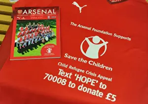 Arsenal V Stoke City 2015-16 Prints: Arsenal vs Stoke City: Save the Children Warm-Up (2015-16)