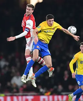 Arsenal V Sunderland - Carabao Cup 2021-22 Prints: Arsenal vs Sunderland: Carabao Cup Quarterfinal Showdown at Emirates Stadium