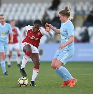 Arsenal Women V Sunderland 2017-18 Prints: Arsenal vs Sunderland: Carter vs Stewart - A Tight Battle in WSL1