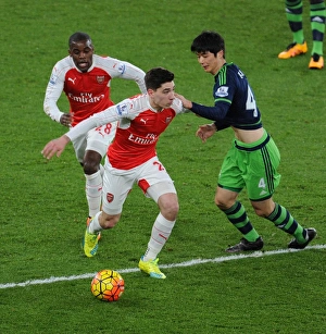 Arsenal V Swansea City 2015-16 Prints: Arsenal vs Swansea City: Clash at Emirates Stadium, March 2016